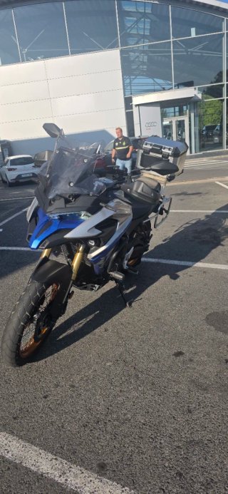 Moto Trail Voge 525 DSX Azul/Plata