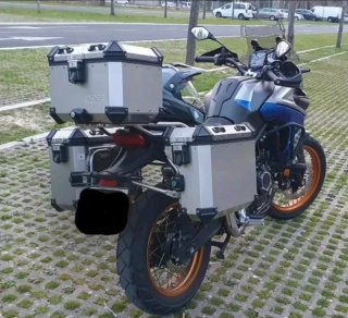 Moto Trail Voge 525 DSX Azul/Plata