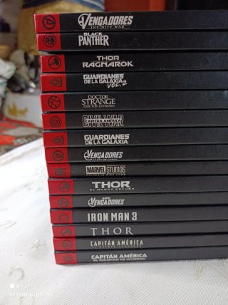 Colección Marvel Studios 15 Tomos + DVD