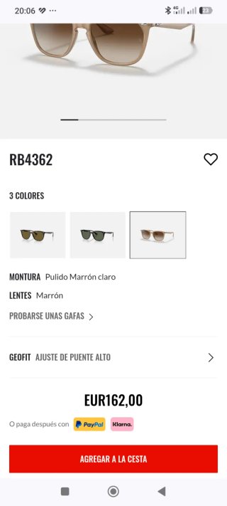 Gafas de sol Ray-Ban RB4362