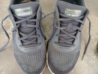 Scarpe Skechers Uomo Blu Taglia 41