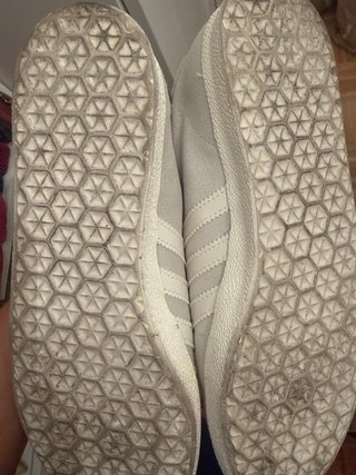 Zapatillas Adidas Gazelle Beige/Blanco Talla 40