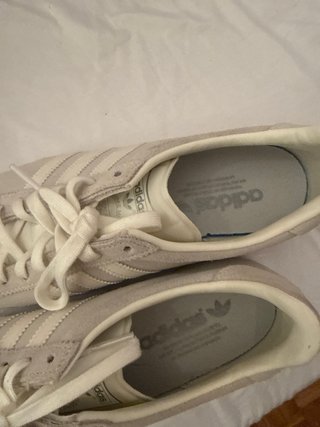 Zapatillas Adidas Gazelle Beige/Blanco Talla 40