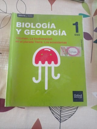 Biología y geología 1°Eso.Oxford. 2 tomos