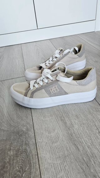 Zapatillas Pedro del Hierro Beige/Gris talla 38
