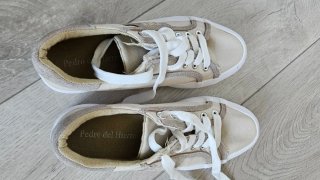 Zapatillas Pedro del Hierro Beige/Gris talla 38