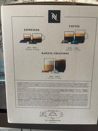 Cafetera Nespresso Vertuo Pop Krups Roja