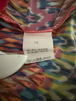 Vestido Christine Laure estampado étnico multicolo