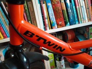 Bicicleta infantil BTWIN 16 naranja