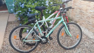 Bicicleta Btwin MTB B y bicicleta SHOGUN TRAIL