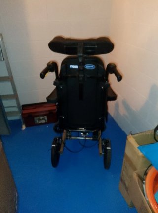 Silla de ruedas posicional