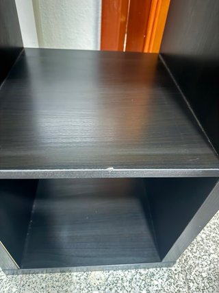 Estantería Kallax 3 cubos negra