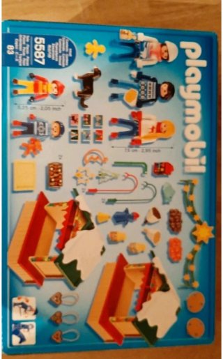 Playmobil Navidad 5587 christmas mercadillo nuevo