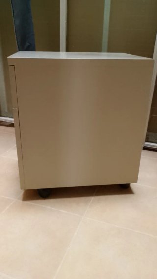 Cajonera archivador de oficina con ruedas madera
