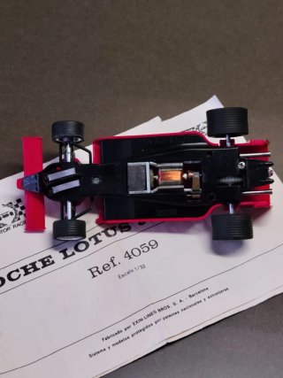 Coche Scalextric Lotus Ref. 4059