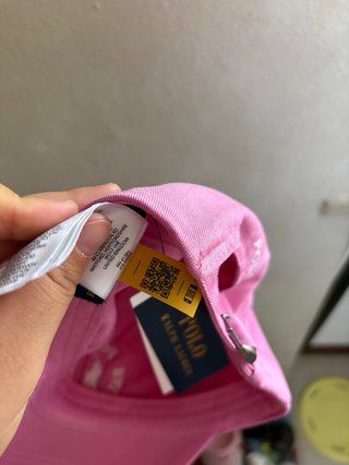 Cappellino Polo Ralph Lauren rosa
