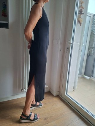 Vestido negro elegante