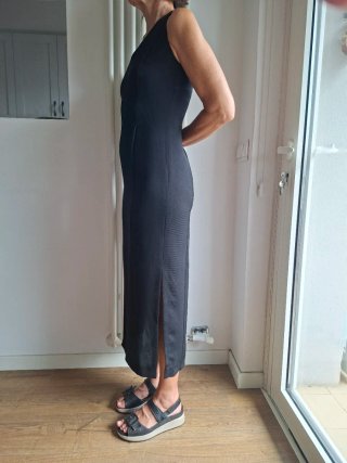 Vestido negro elegante