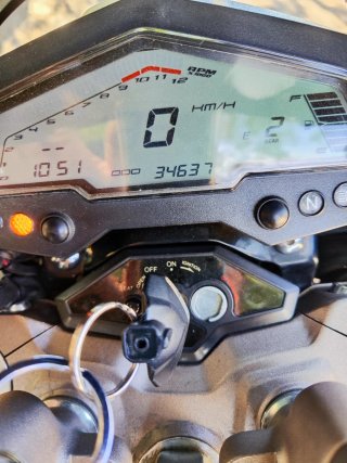 Moto Zontes 125 G1 X Negra