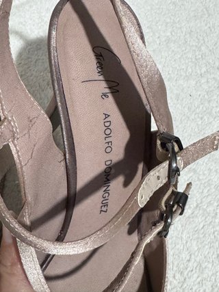 Sandalias Adolfo Dominguez Tacón Talla 38