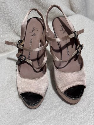 Sandalias Adolfo Dominguez Tacón Talla 38
