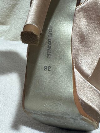 Sandalias Adolfo Dominguez Tacón Talla 38