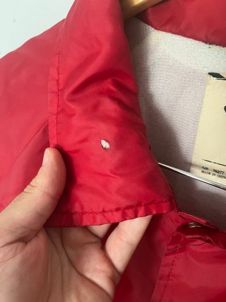 Chaqueta Vans Coach Roja Talla S