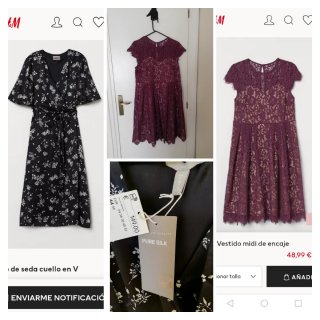 Dos Vestidos H&M boda sin estrenar Talla XXL