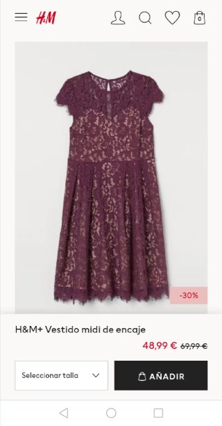 Dos Vestidos H&M boda sin estrenar Talla XXL