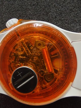 Swatch Scubaqua Naranja y Blanco