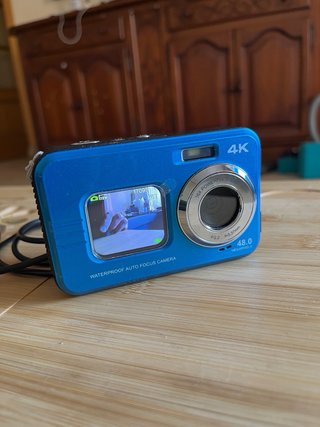 Cámara Acuática 4K 48MP Action + Tarjeta 64GB