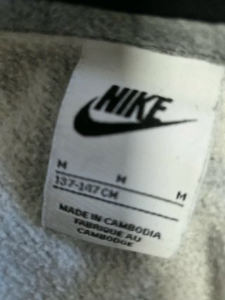 Chándal Nike Gris y Negro niño