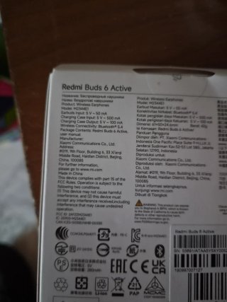Xiaomi Redmi Buds 6 Active Auricolari