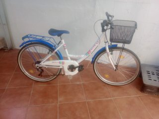 Bicicleta City 24 con cesta