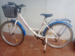Bicicleta City 24 con cesta