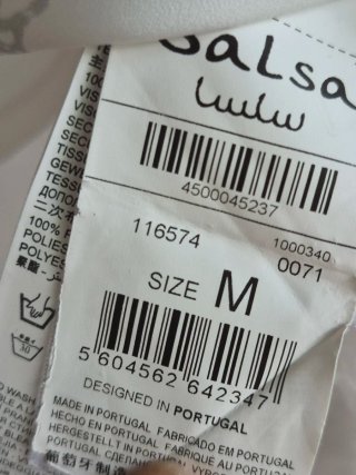Camiseta Salsa Estampado Floral Manga Corta