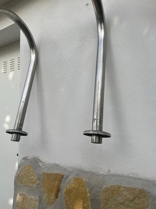 Escalera Piscina Metal 5 Peldaños