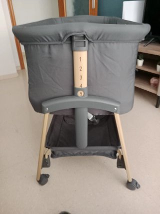 Minicuna portátil Asalvo con colchón