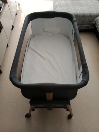 Minicuna portátil Asalvo con colchón