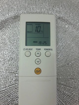 Mando Fujitsu Aire Acondicionado
