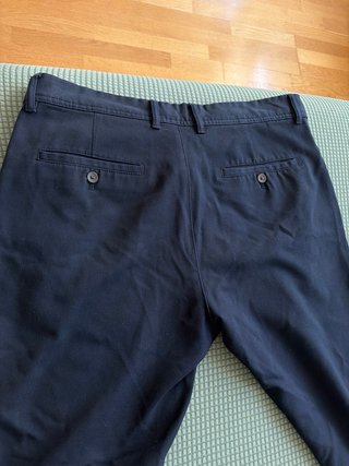Pantalón de traje Zara azul
