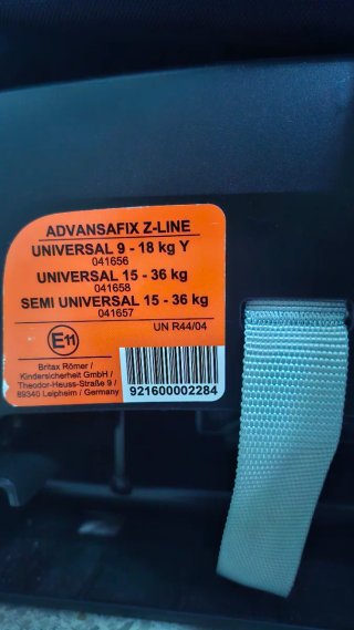 Silla coche Britax Römer Isofix