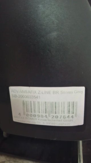 Silla coche Britax Römer Isofix