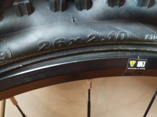 Ruedas Mavic Crossride Disc 26
