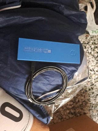 Base conexión HP USB-C G4 con cable