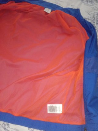 Chaqueta Adidas Azul y Blanca
