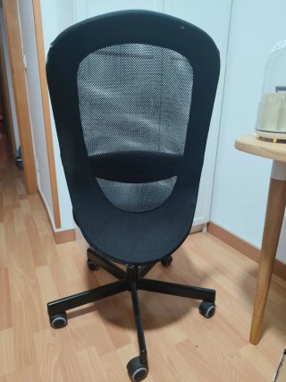 Silla de escritorio IKEA FLINTAN gris