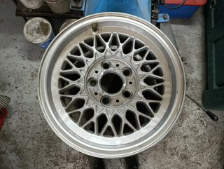 Llanta 15 BBS Alemania BMW Clásico