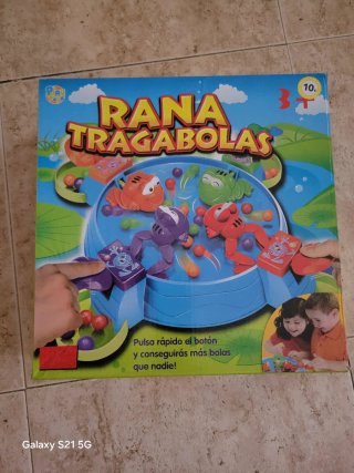 Juego Rana Tragabolas