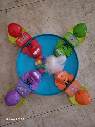 Juego Rana Tragabolas